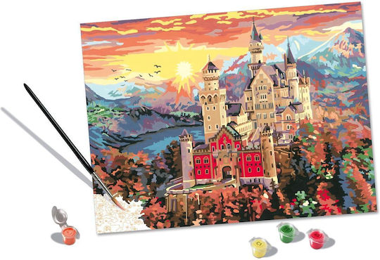 Ravensburger Creart Рисуване по номера за възрастни Приказен замък
