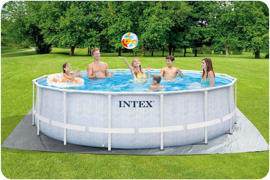 Intex Στρογγυλή Πισίνα 5.678lt Φουσκωτή