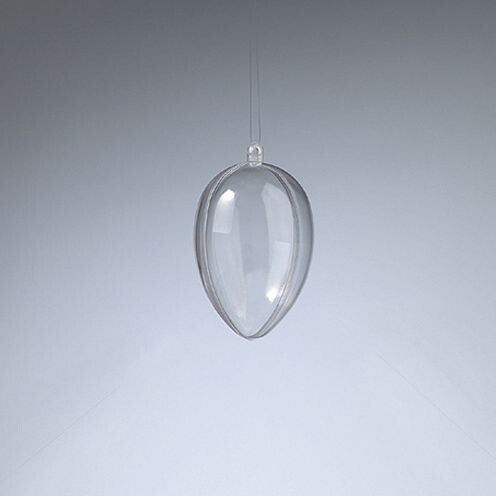 Plastikteilbares Ei 80mm Transparent