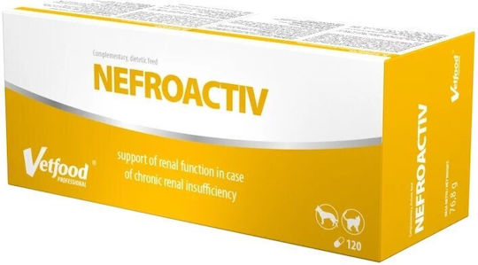 Vetfood Nefroactiv Συμπλήρωμα Διατροφής Σκύλου και Γάτας 5gr για Ουροποιητικό/ Νεφρά