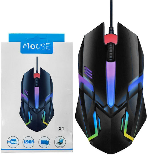 Justnote 10972 RGB Gaming Mouse Black
