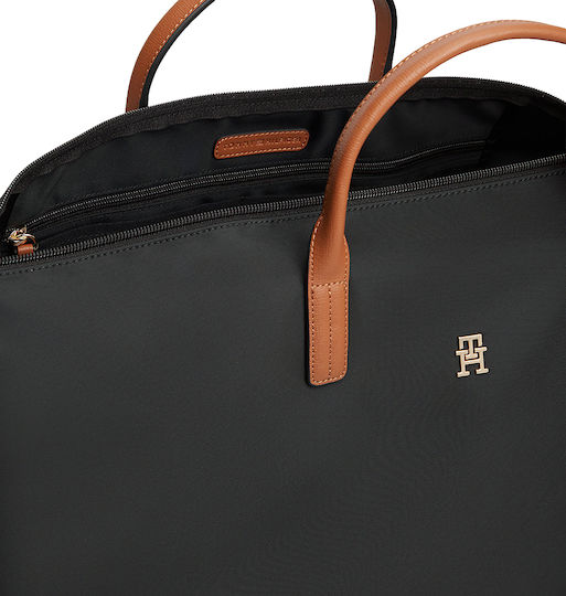 Tommy Hilfiger Сак Вуаяж Черен Текстилен М62xШ23xВ34см