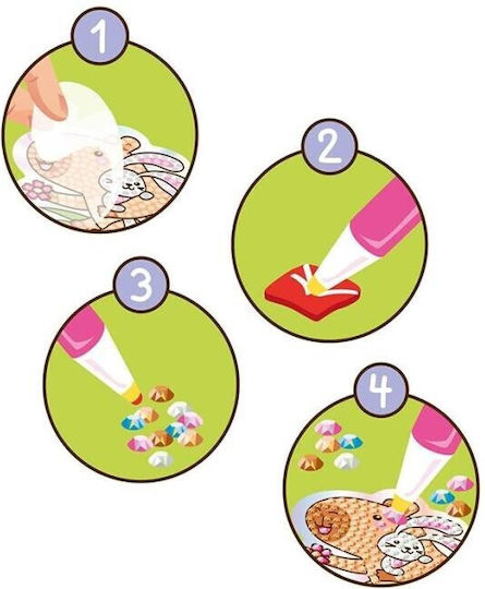 Σετ Δημιουργιας Trend 967572 Hs Capybara Diamond Sticker Set
