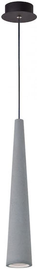 Viokef Anish Pendant Light Gray 7x40cm