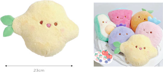 Λούτρινο Μαξιλάρι Λεμόνι Jelly 23cm 81244