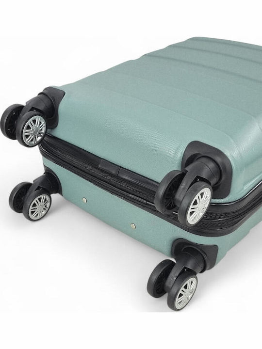 Greenwich Polo Club Cabin Hard Travel Suitcase Grey with 4 Wheels