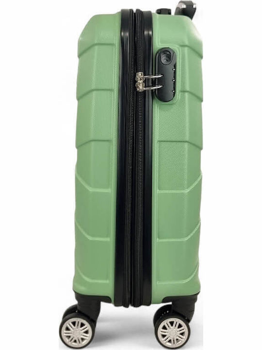 Greenwich Polo Club Cabin Hard Suitcase Green with 4 Wheels