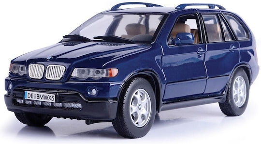 1/24 Bmw X5 E53 2001 Albastru Închis Metalizat