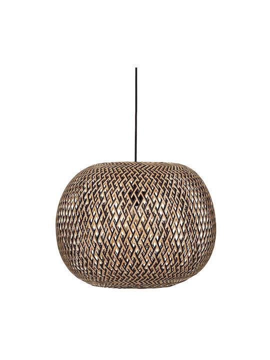 Atmosphera Sinai Beige Boho Ceiling Light 45x45cm