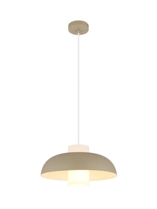 Globo Lighting Hängelampe Beige mit Fassung E27 38x38x120cm.