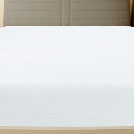vidaXL Sheet Sets Double with Elastic 140x200cm. White 2pcs