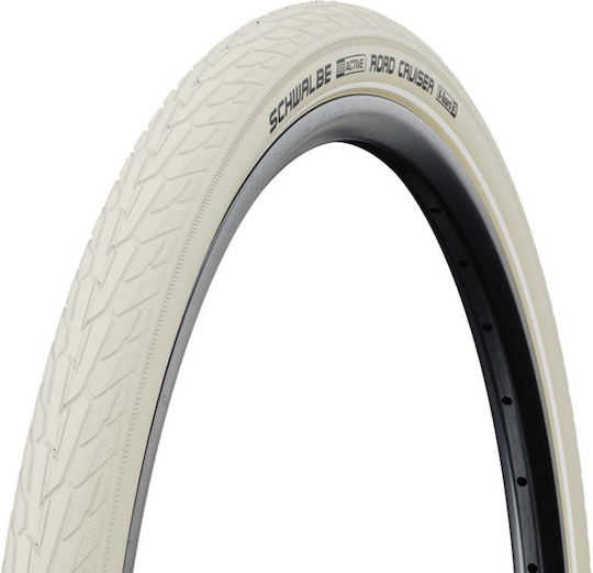 Anvelope Schwalbe Road Cruiser 700 X 40c Crem cu Bandă Reflectorizantă (sârmă)
