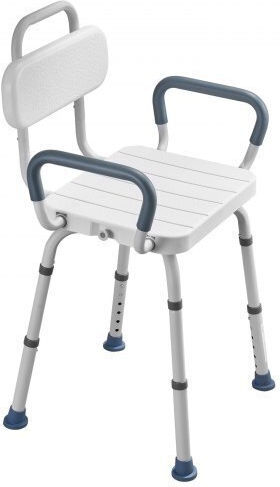 Vevor Badewannensitz mit Rückenlehne 55x49,5x87,5cm