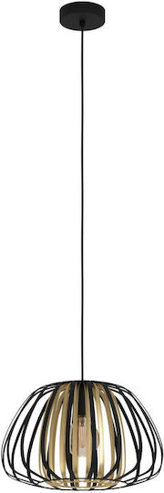 Eglo Encinitos Pendant Light Black 37.5x110cm Eglo Encinitos Pendant Light Black 37.5x110cm