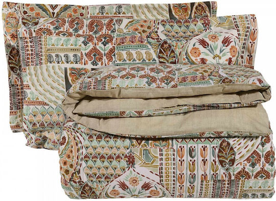Das Home Set Übergröße 4Stück 235x260cm 1672 Orange / Ochre