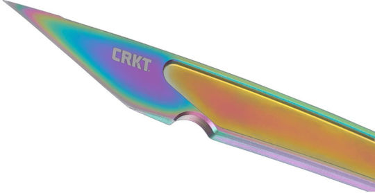 Columbia River Knives Taschenmesser Schlüsselanhänger Mehrfarbig in Scheide