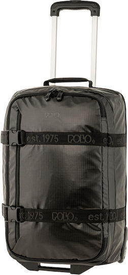 Polo Σακ Βουαγιάζ Πλάτης 40lt Μαύρο Υφασμάτινο Μ35xΠ20xΥ52εκ.
