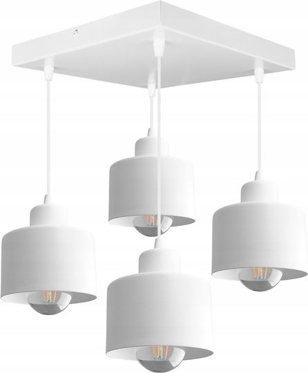 Light Home Κρεμαστό Φωτιστικό Λευκό Light Home Κρεμαστό Φωτιστικό Λευκό