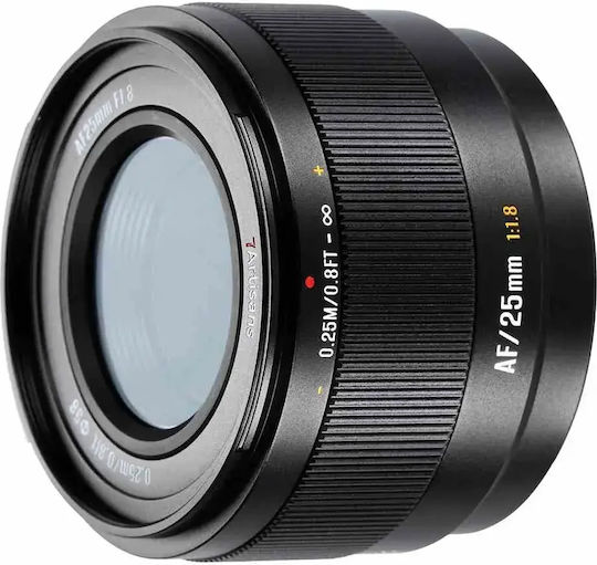 7artisans Crop Kameraobjektiv Lite Series 25mm f/1.8 Statisch für Sony E Berg Schwarz