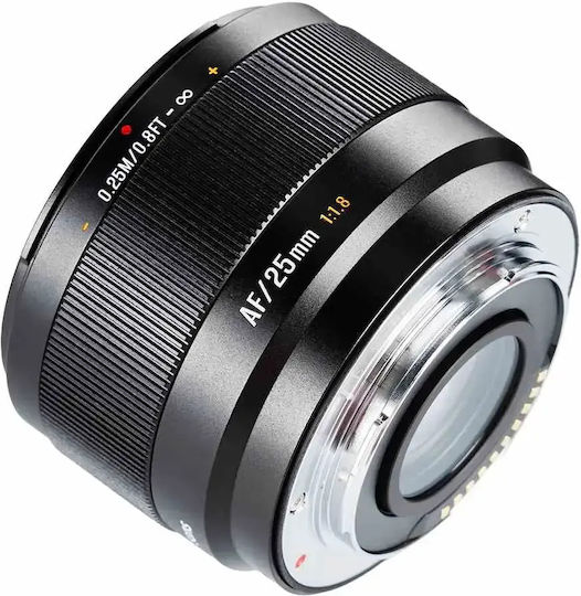 7artisans Crop Kameraobjektiv Lite Series 25mm f/1.8 Statisch für Sony E Berg Schwarz