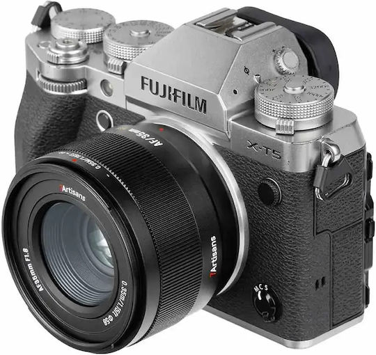 7artisans Obiectiv Foto Crop Lite Series 35mm f/1.8 Fix pentru Fujifilm X Montaj Negru