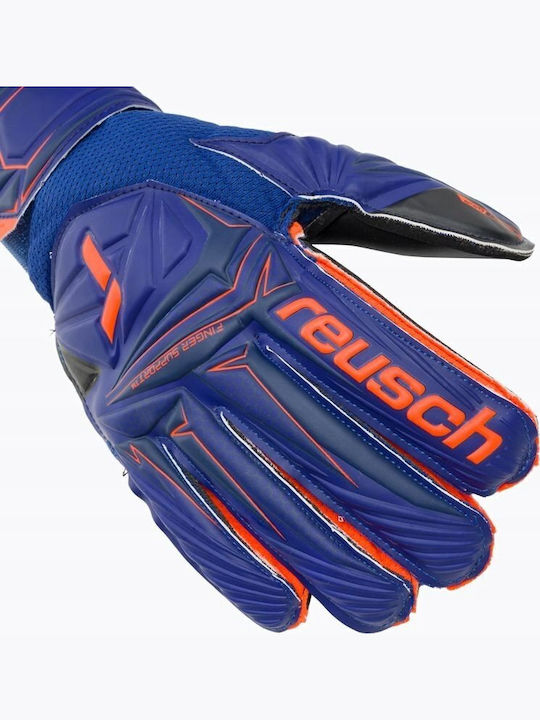 Reusch Goalkeeper Gloves Kids Blue