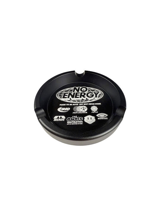 Dudes No Energy Ashtray Black