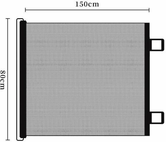 Dog Car Divider Black