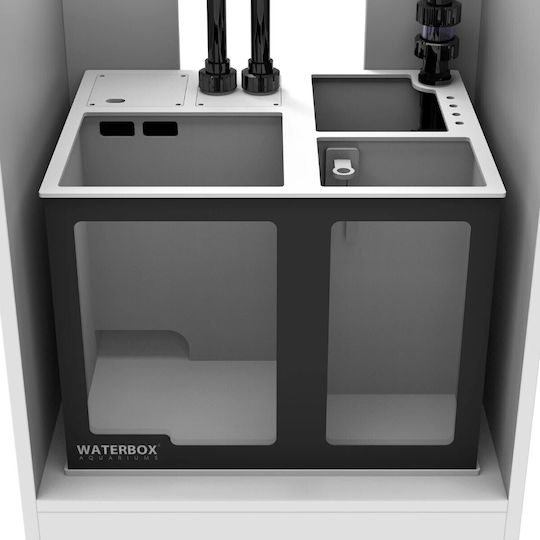 Waterbox Aquariums Acvariu Marin cu Capacitate de 207l cu Suport de Mobilier, Filtru Negru