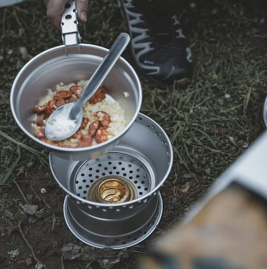Easy Camp Gas Cooking Set for Camping 20.5x20.5cm
