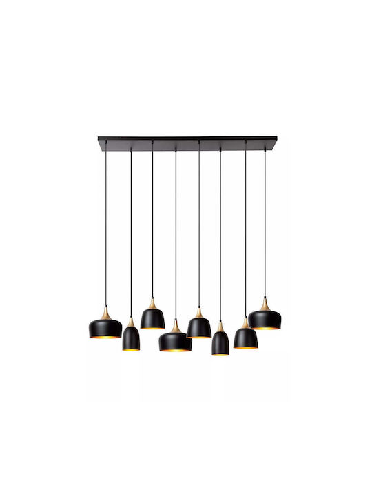 Lucide Lightning Κρεμαστό Φωτιστικό Μαύρο