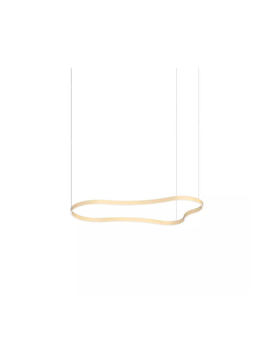 Ideal Lux Κρεμαστό Φωτιστικό Λευκό LED 155.6x87x50εκ.