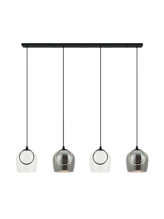 Zambelis Lights Pendant Light Multicolour Rail 105x200x200cm