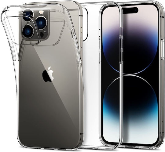 NetOne Ultra Slim 0,3mm Задна корица Силикон 0.3мм Прозрачен (iPhone 14 Pro)