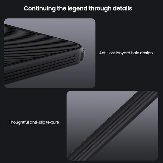 Nillkin Camshield Back Cover Plastic / Silicone Black (Galaxy A37)