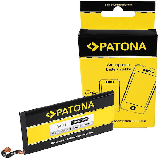 Батерия Patona за Samsung Galaxy S8 мобилен телефон 3000mAh 3.85V Li-polymer