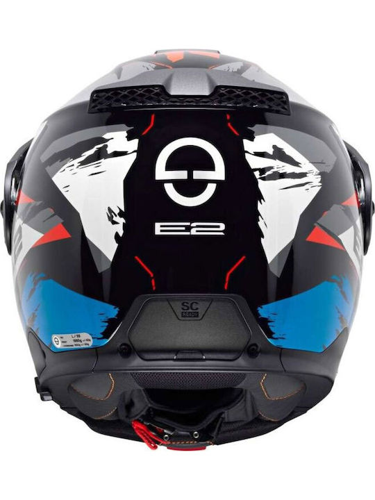 Schuberth E2 Adventure Trail Blue Κράνος Μηχανής Flip-Up ECE 22.06 1644gr