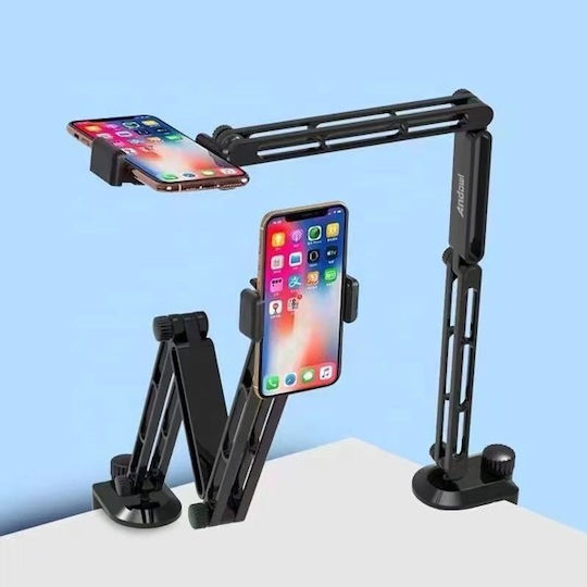 Andowl Q-Z145 Βάση Γραφείου για Κινητό σε Μαύρο χρώμα