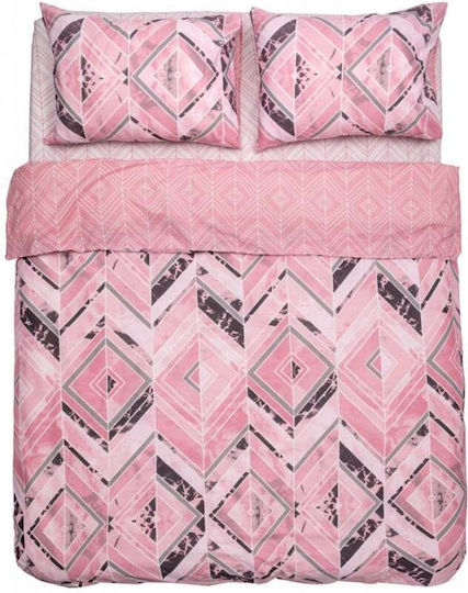 Heinner Set Semi-dublu 4buc 180x200cm Roz