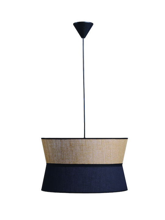 ArkoLight Pendant Light Black with Socket E27 40cm