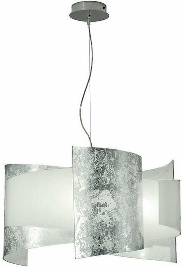 Ondaluce So.2021/Fa Pendant Light Silver 62cm