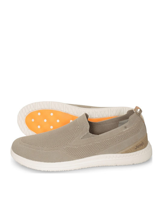 Men's Slip-Ons Beige