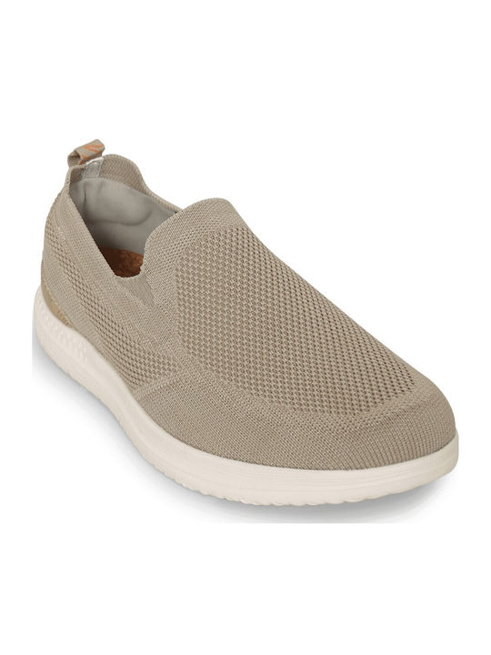 Men's Slip-Ons Beige