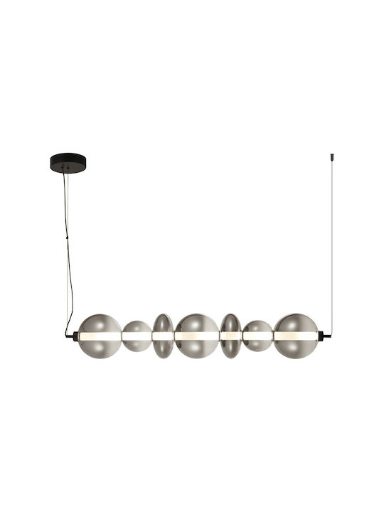 Eko Light Lustră Negru
