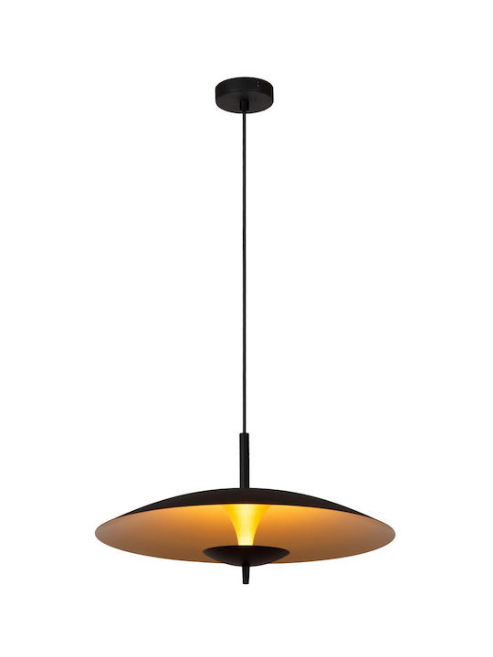 Lucide Lightning Pendant Light Black