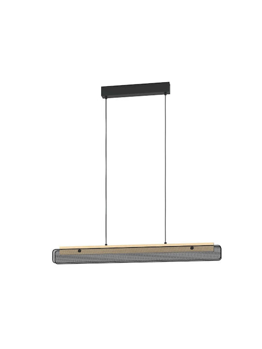 Eglo Hängelampe Schwarz Schiene 99x5x110cm.