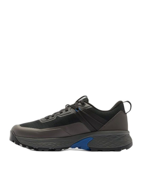 Columbia Tellurix Peak Ανδρικά Ορειβατικά Παπούτσια Αδιάβροχα Μαύρα