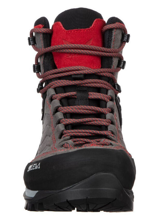 Salewa Mountain Trainer Mid GTX Men's Hiking Waterproof Boots With Gore-Tex Membrane Gray