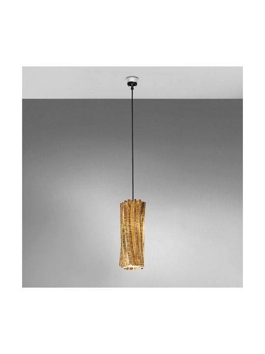 Slamp Pendant Light Black-Gold with Socket E14, E.14