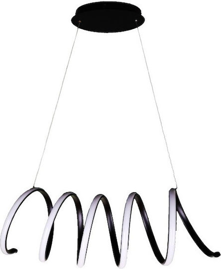 Atman Leggenda Malaga Hängelampe Schwarz 62cm